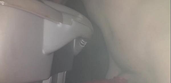  Cumming from burning dick after fucking gas can